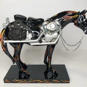 Trail of Painted Ponies. Motorcycle Mustang